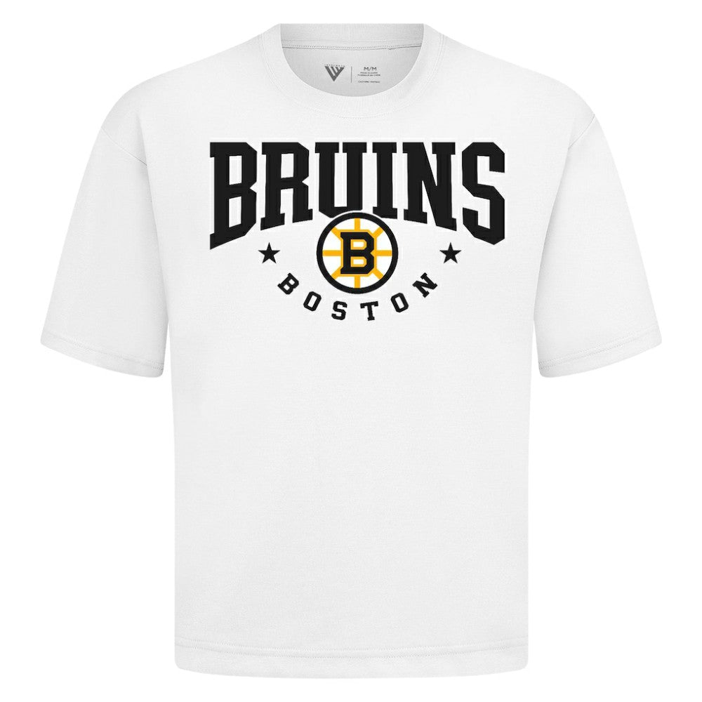 Boston Bruins Levelwear Luxe Signature Knit T-Shirt -  NHL T-shirts