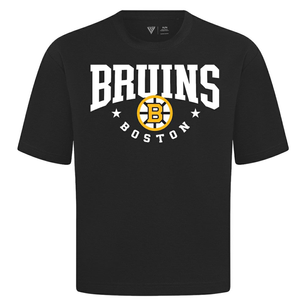 Boston Bruins Levelwear Luxe Signature Knit T-Shirt -  NHL T-shirts