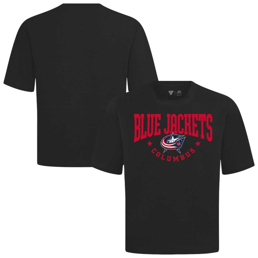 Columbus Blue Jackets Levelwear Luxe Signature Knit T-Shirt -  NHL T-shirts