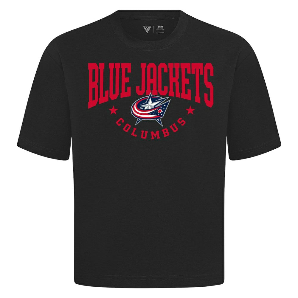 Columbus Blue Jackets Levelwear Luxe Signature Knit T-Shirt -  NHL T-shirts