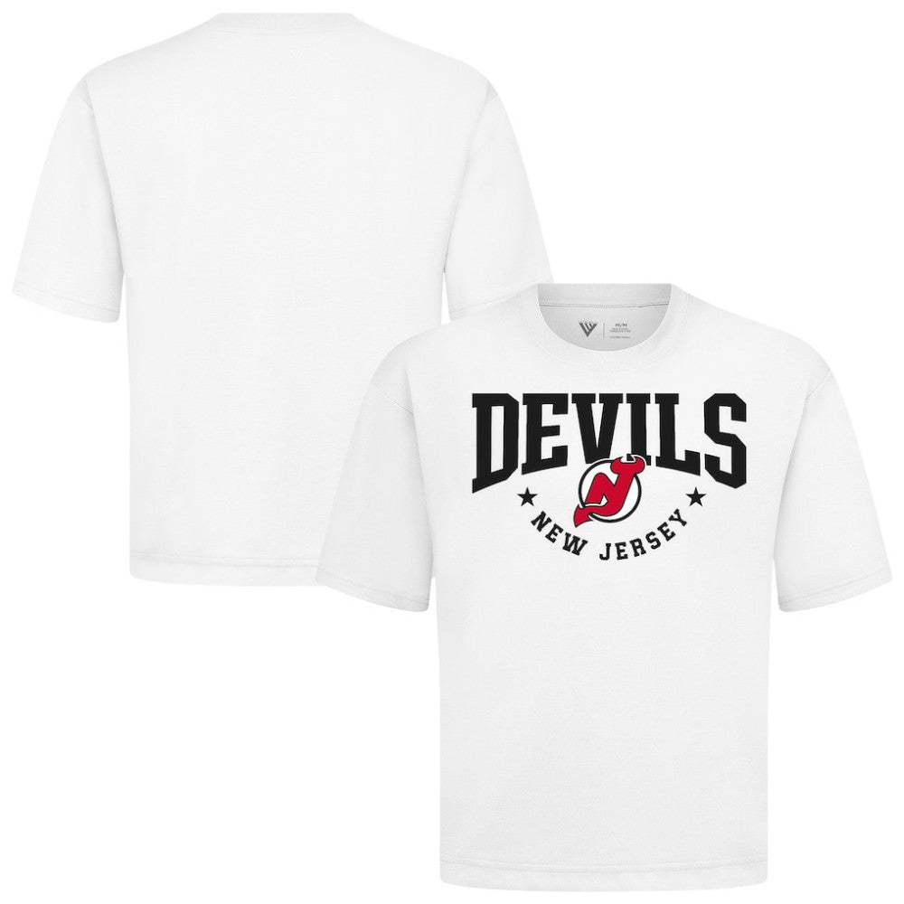 New Jersey Devils Levelwear Luxe Signature Knit T-Shirt -  NHL T-shirts