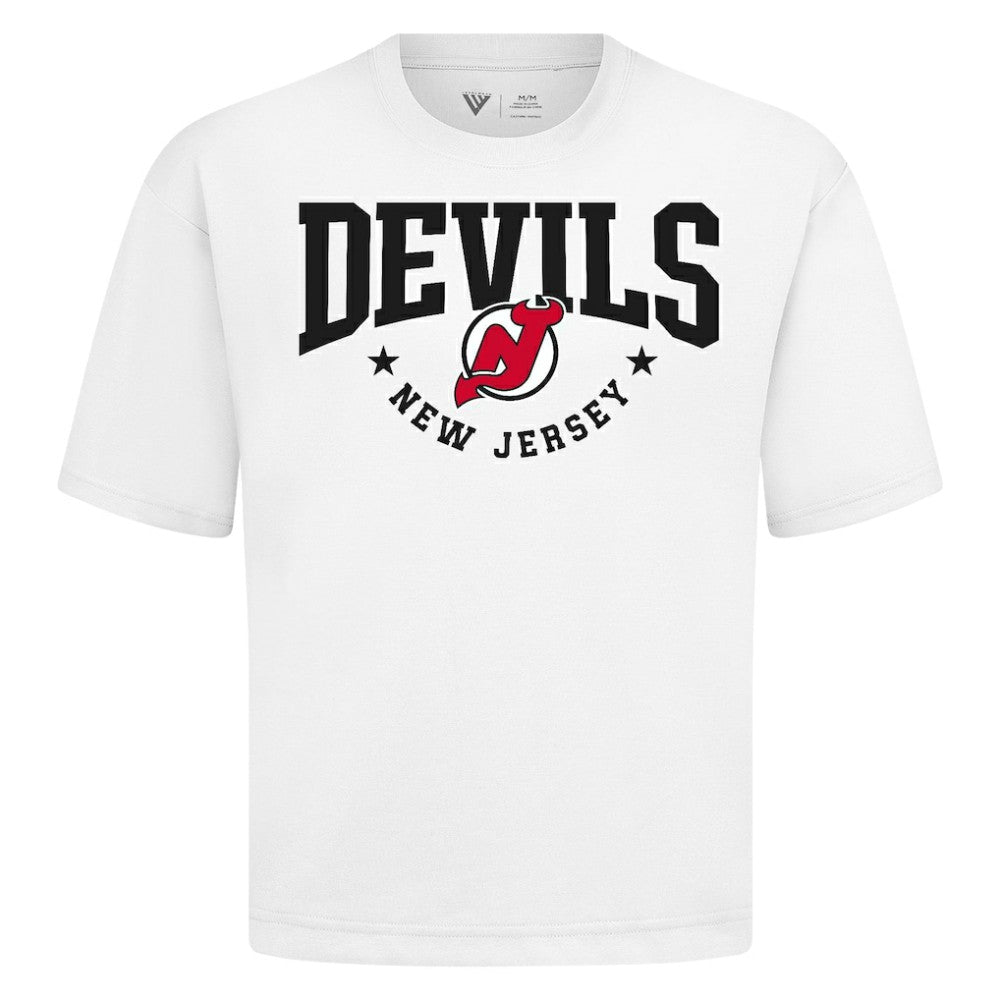 New Jersey Devils Levelwear Luxe Signature Knit T-Shirt -  NHL T-shirts