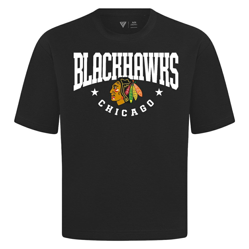 Chicago Blackhawks Levelwear Luxe Signature Knit T-Shirt -  NHL T-shirts