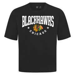 Chicago Blackhawks Levelwear Luxe Signature Knit T-Shirt -  NHL T-shirts