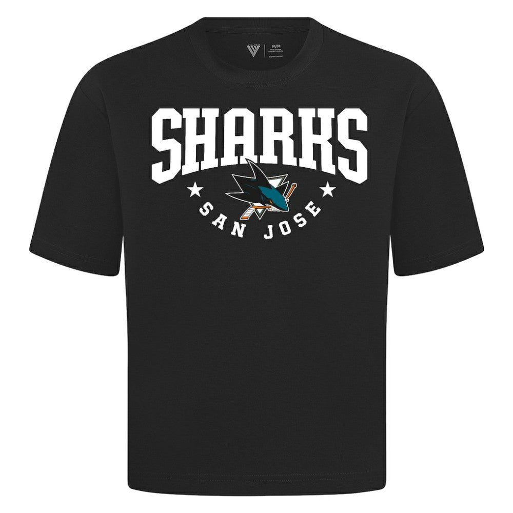 San Jose Sharks Levelwear Luxe Signature Knit T-Shirt -  NHL T-shirts