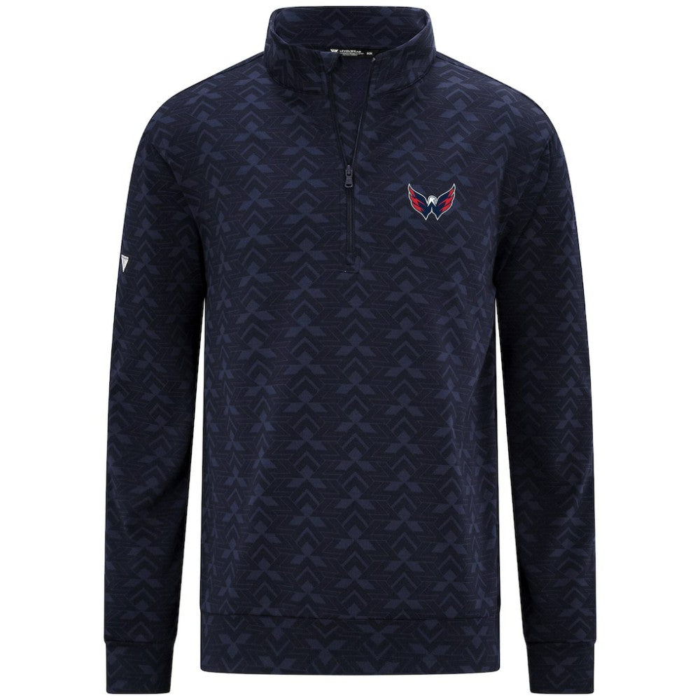 Washington Capitals Levelwear Chameleon Quarter-Zip Sweatshirt -  NHL Sweatshirts