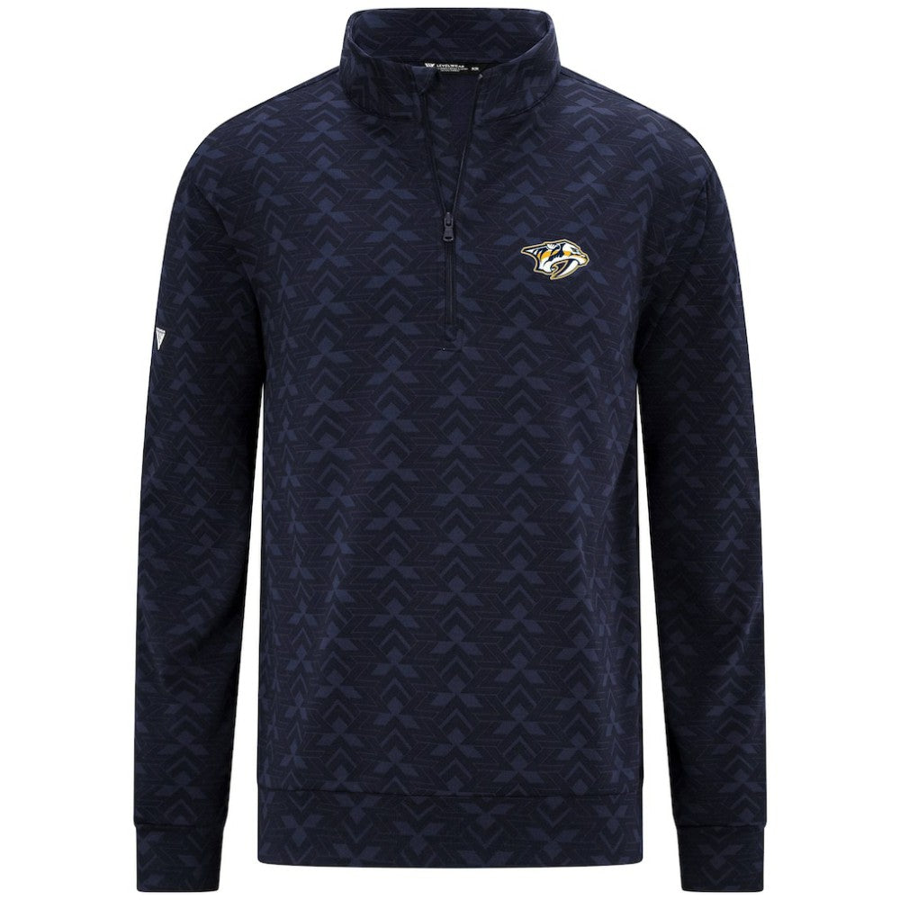 Nashville Predators Levelwear Chameleon Quarter-Zip Sweatshirt -  NHL Sweatshirts
