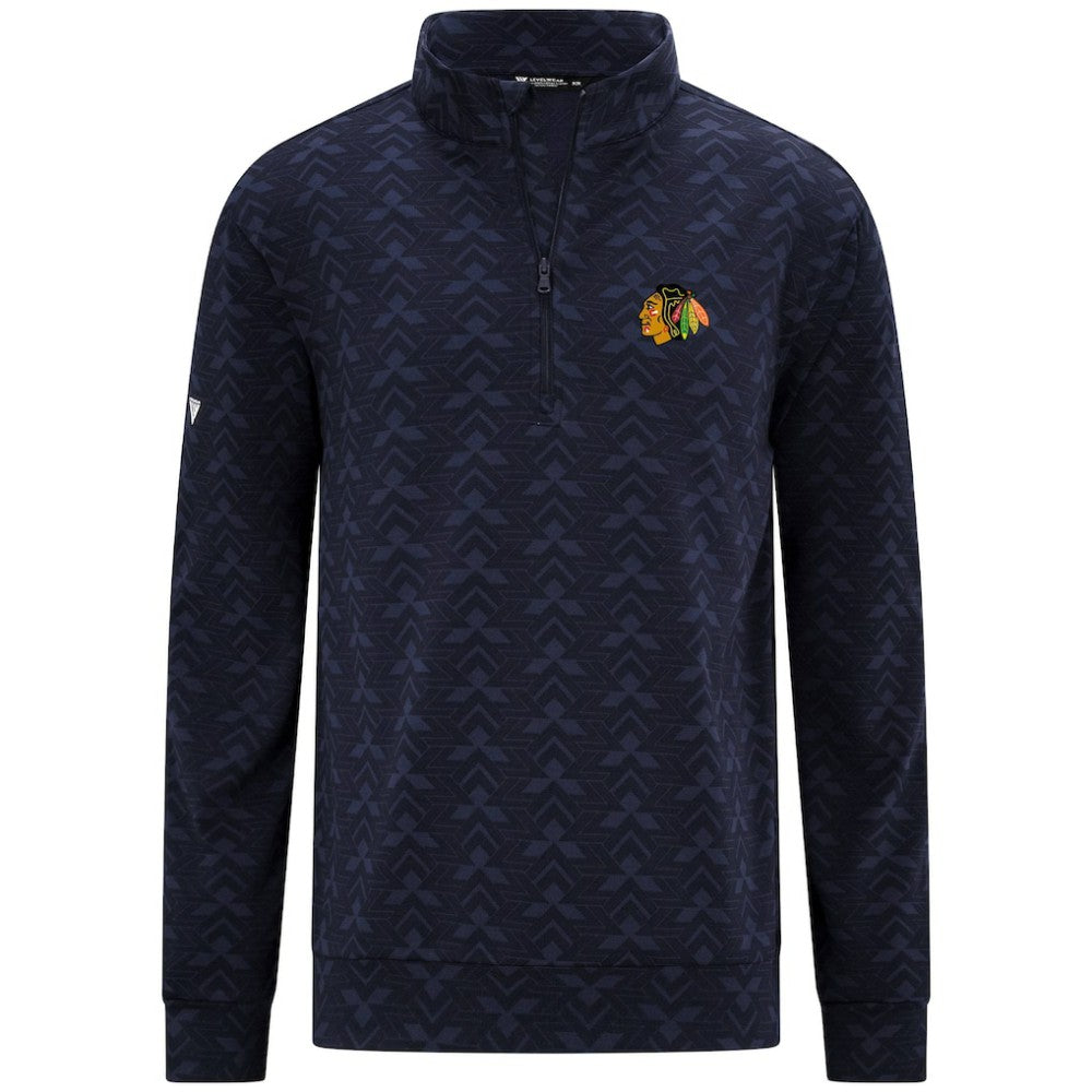 Chicago Blackhawks Levelwear Chameleon Quarter-Zip Sweatshirt -  NHL Sweatshirts