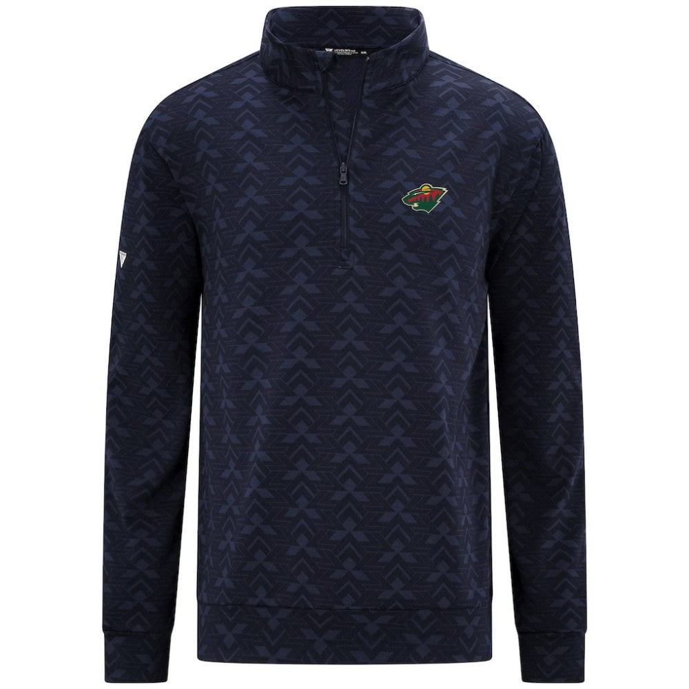Minnesota Wild Levelwear Chameleon Quarter-Zip Sweatshirt -  NHL Sweatshirts