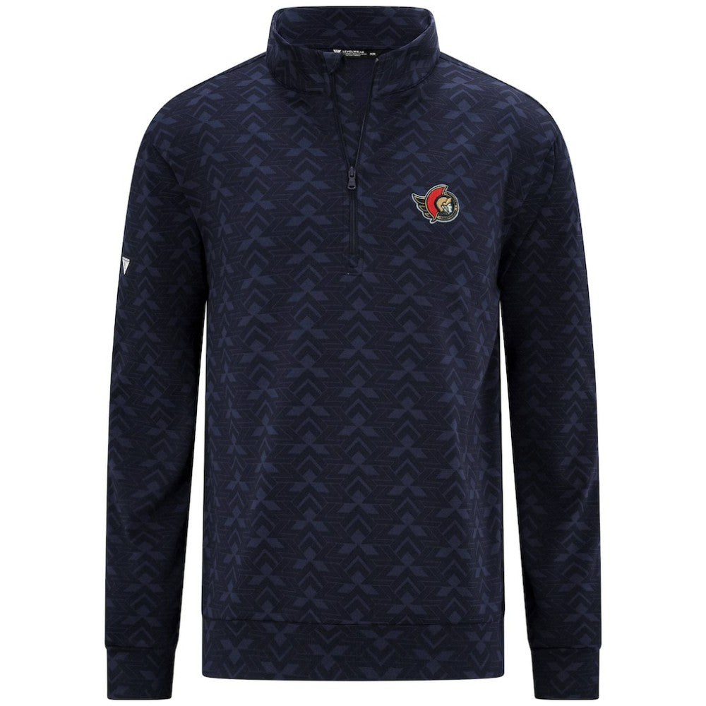 Ottawa Senators Levelwear Chameleon Quarter-Zip Sweatshirt -  NHL Sweatshirts
