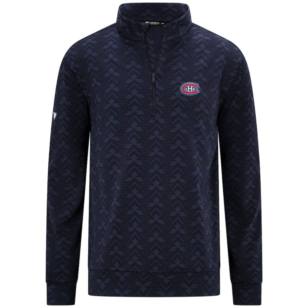 Montreal Canadiens Levelwear Chameleon Quarter-Zip Sweatshirt -  NHL Sweatshirts
