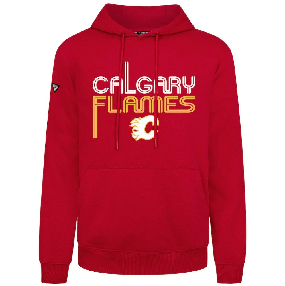 Calgary Flames Levelwear Podium Lanes Hoodie -  NHL Hoodies