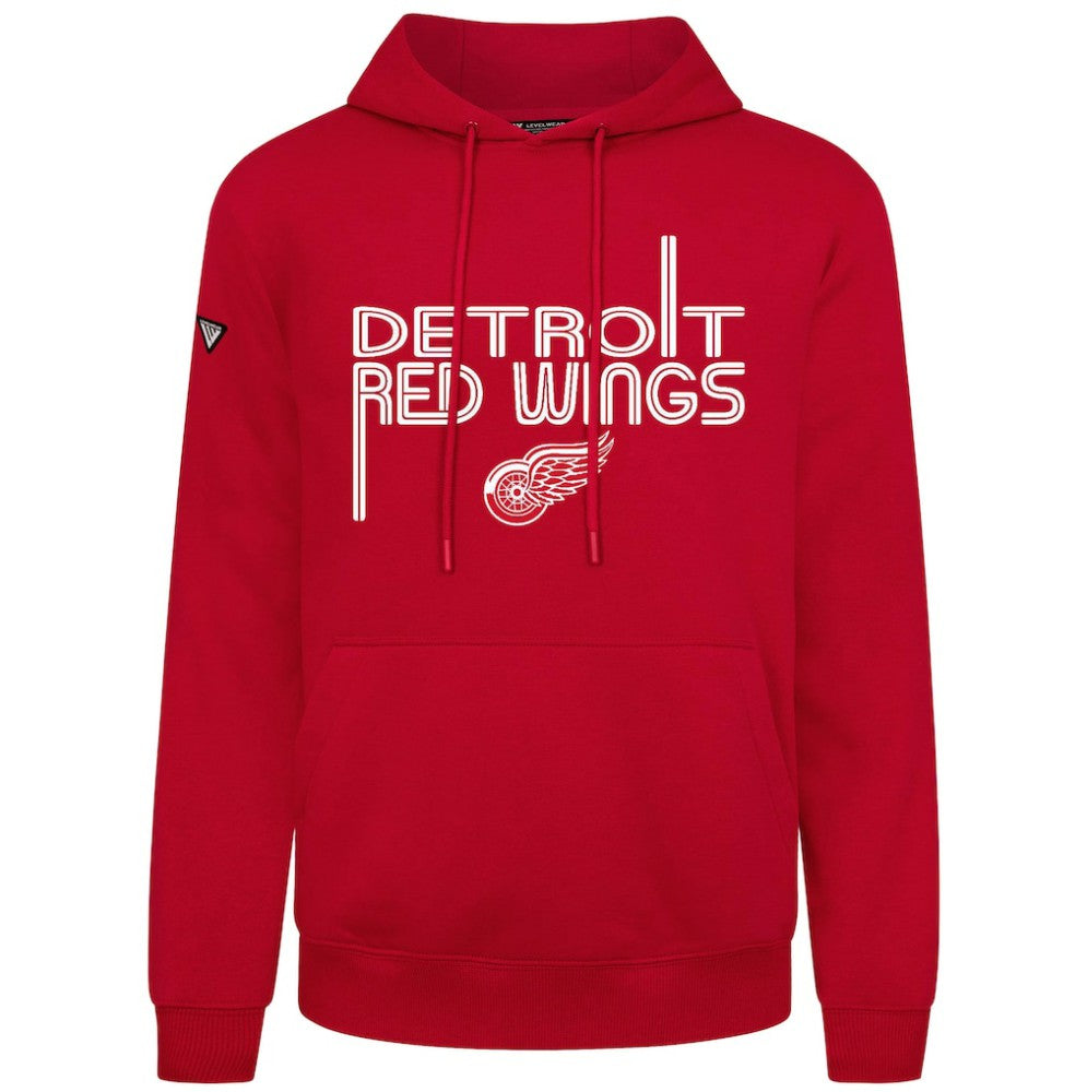 Detroit Red Wings Levelwear Podium Lanes Hoodie -  NHL Hoodies