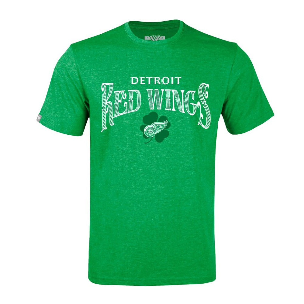 Detroit Red Wings Levelwear St. Patrick's Day Richmond T-Shirt -  NHL T-shirts