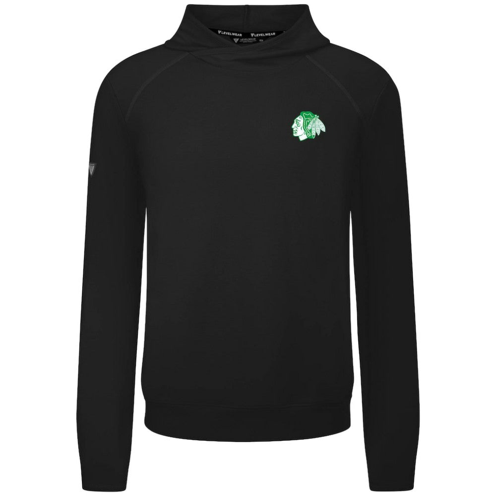 Chicago Blackhawks Levelwear St. Patrick's Day Mandate Tri-Blend Hoodie -  NHL Hoodies