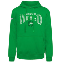 Minnesota Wild Levelwear St. Patrick's Day Podium Hoodie -  NHL Hoodies