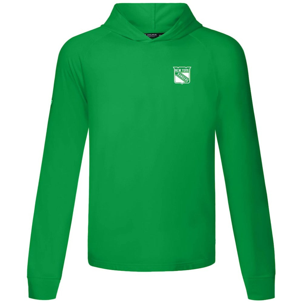 New York Rangers Levelwear St. Patrick's Day Dimension Hoodie -  NHL Hoodies