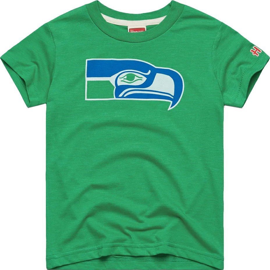 Seattle Seahawks Homage Youth 1976 Tri-Blend T-Shirt | NFL Hot