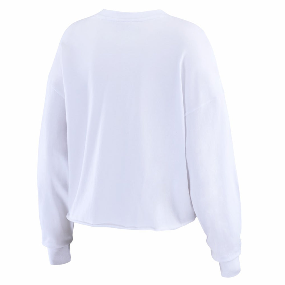 Seattle Seahawks WEAR by Erin Andrews Women's Super Bowl LX s Cropped Long Sleeve T-Shirt | NFL Hot