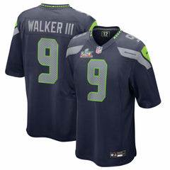 Seattle Seahawks Kenneth Walker III  Super Bowl LX Patch Game Jersey | NFL Hot