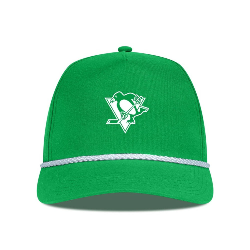 Pittsburgh Penguins Levelwear St. Patrick's Day Gambit Rope Adjustable Hat -  NHL Hats