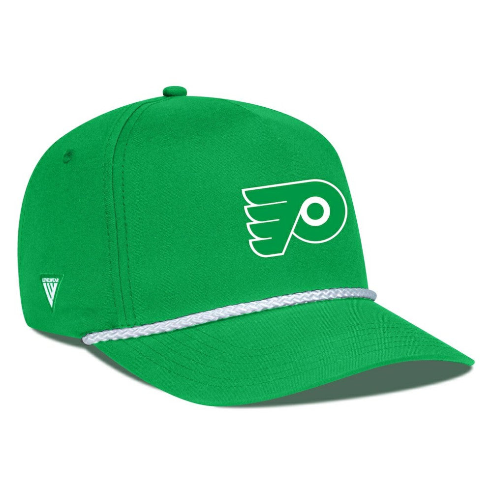 Philadelphia Flyers Levelwear St. Patrick's Day Gambit Rope Adjustable Hat -  NHL Hats