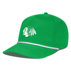 Chicago Blackhawks Levelwear St. Patrick's Day Gambit Rope Adjustable Hat -  NHL Hats