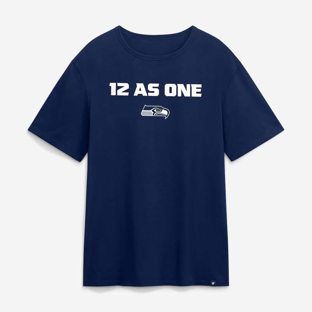 Seattle Seahawks Super Bowl LX 12 as One T-Shirt | NFL On sale
