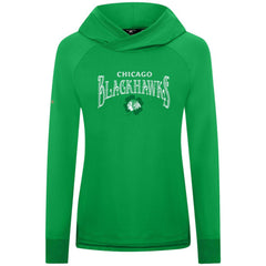 Chicago Blackhawks Levelwear Women's St. Patrick's Day Slender Raglan Hoodie -  NHL Hoodies