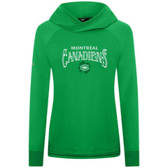 Montreal Canadiens Levelwear Women's St. Patrick's Day Slender Raglan Hoodie -  NHL Hoodies