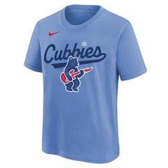 Chicago Cubs Nike Youth Electric Bear Alternate T-Shirt - MLB T-shirts