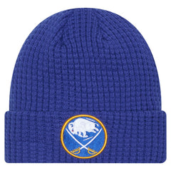 Buffalo Sabres New Era Waffle Cuffed Knit Hat -  NHL Hats