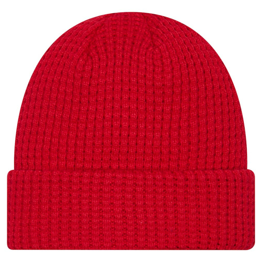 Detroit Red Wings New Era Waffle Cuffed Knit Hat -  NHL Hats