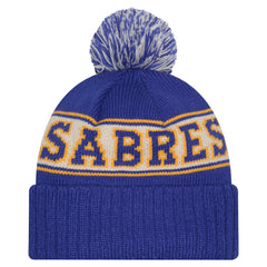 Buffalo Sabres New Era Retro Cuffed Knit Hat with Pom -  NHL Hats