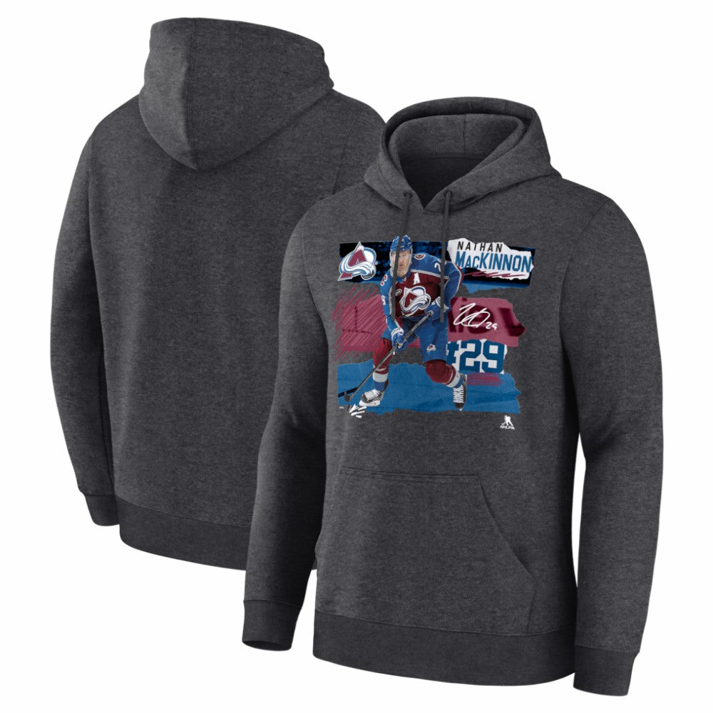Nathan MacKinnon Colorado Avalanche Fresh Ice Hoodie -  NHL Hoodies