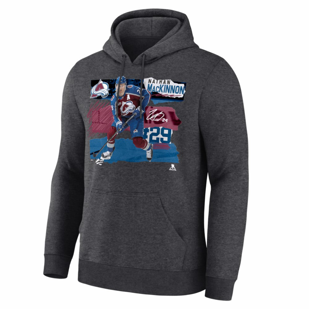 Nathan MacKinnon Colorado Avalanche Fresh Ice Hoodie -  NHL Hoodies