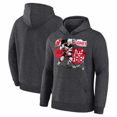 Jack Hughes New Jersey Devils Fresh Ice Hoodie -  NHL Jerseys
