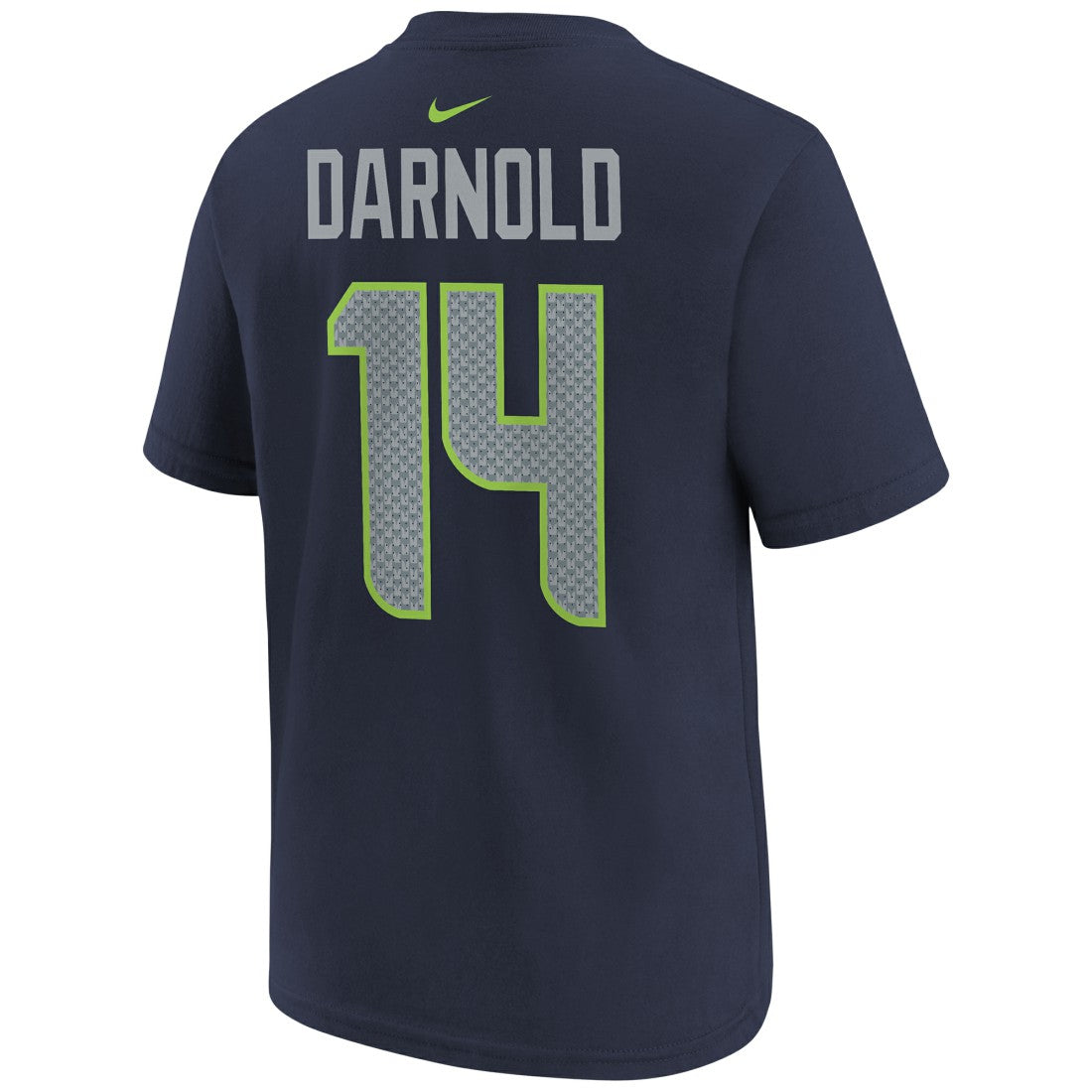 Seattle Seahawks Sam Darnold  Youth Super Bowl LX Name & Number T-Shirt | NFL Outlet