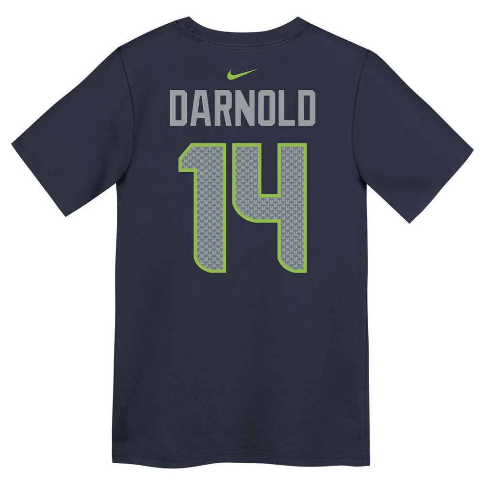 Seattle Seahawks Sam Darnold  Preschool Super Bowl LX Name & Number T-Shirt | NFL Discount