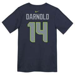 Seattle Seahawks Sam Darnold  Preschool Super Bowl LX Name & Number T-Shirt | NFL Discount