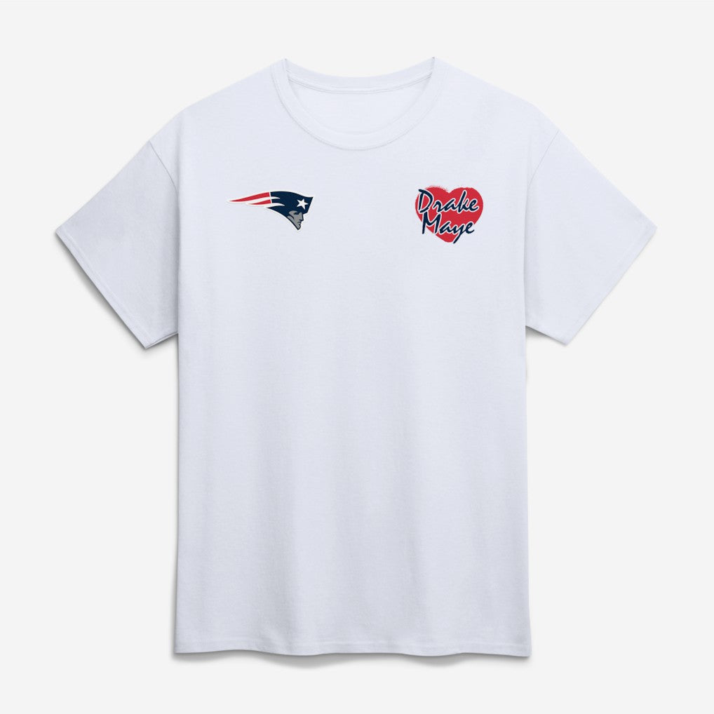 New England Patriots I Love Drake Maye T-Shirt | NFL US