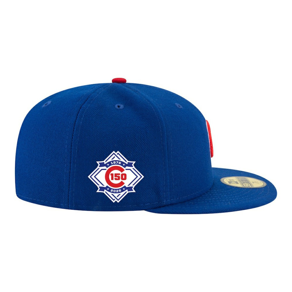Chicago Cubs New Era 150th Anniversary 59FIFTY Fitted Hat - MLB Hats