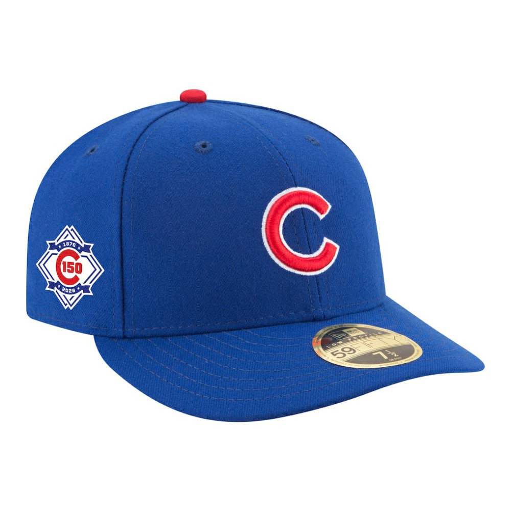 Chicago Cubs New Era 150th Anniversary Low Profile 59FIFTY Fitted Hat - MLB Hats