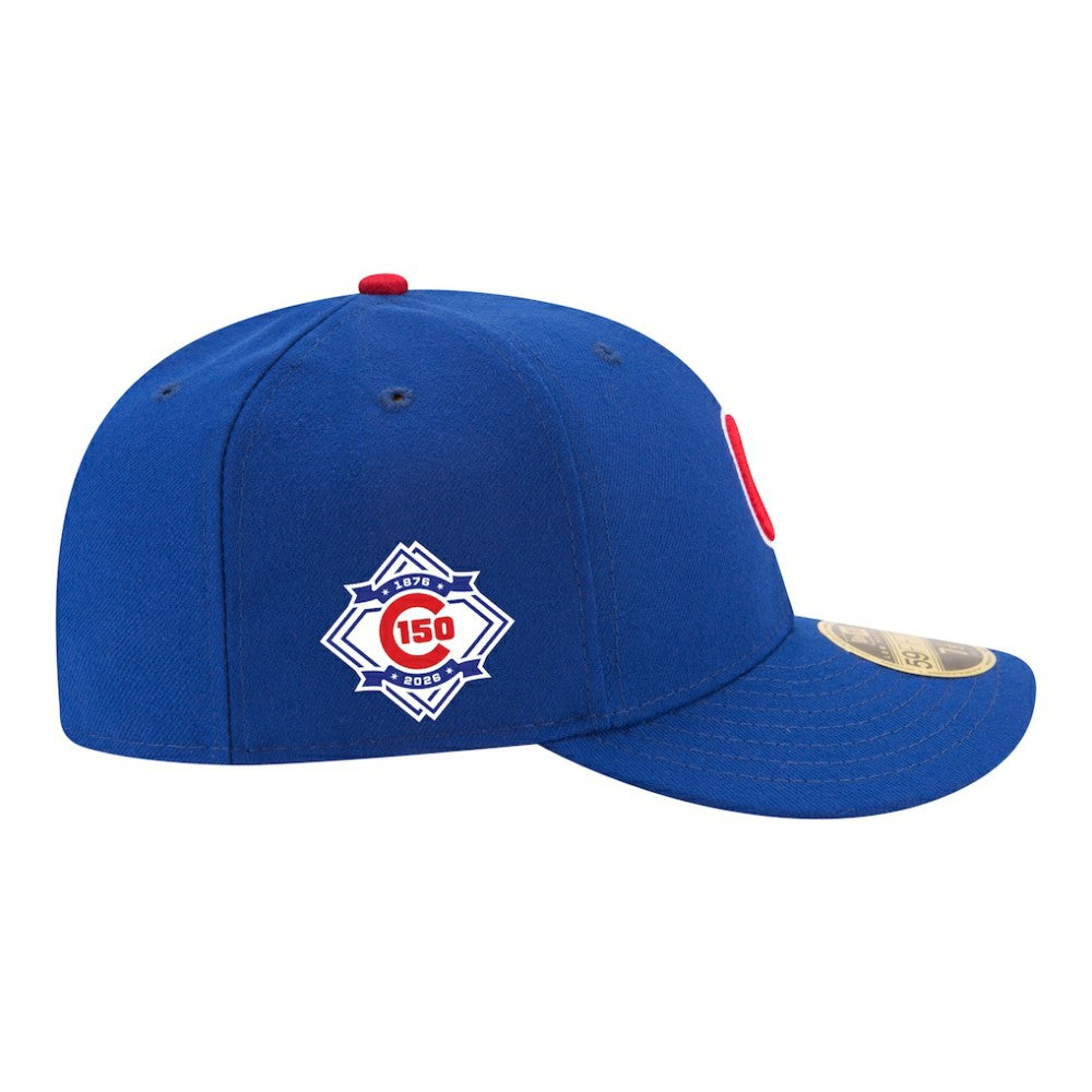 Chicago Cubs New Era 150th Anniversary Low Profile 59FIFTY Fitted Hat - MLB Hats