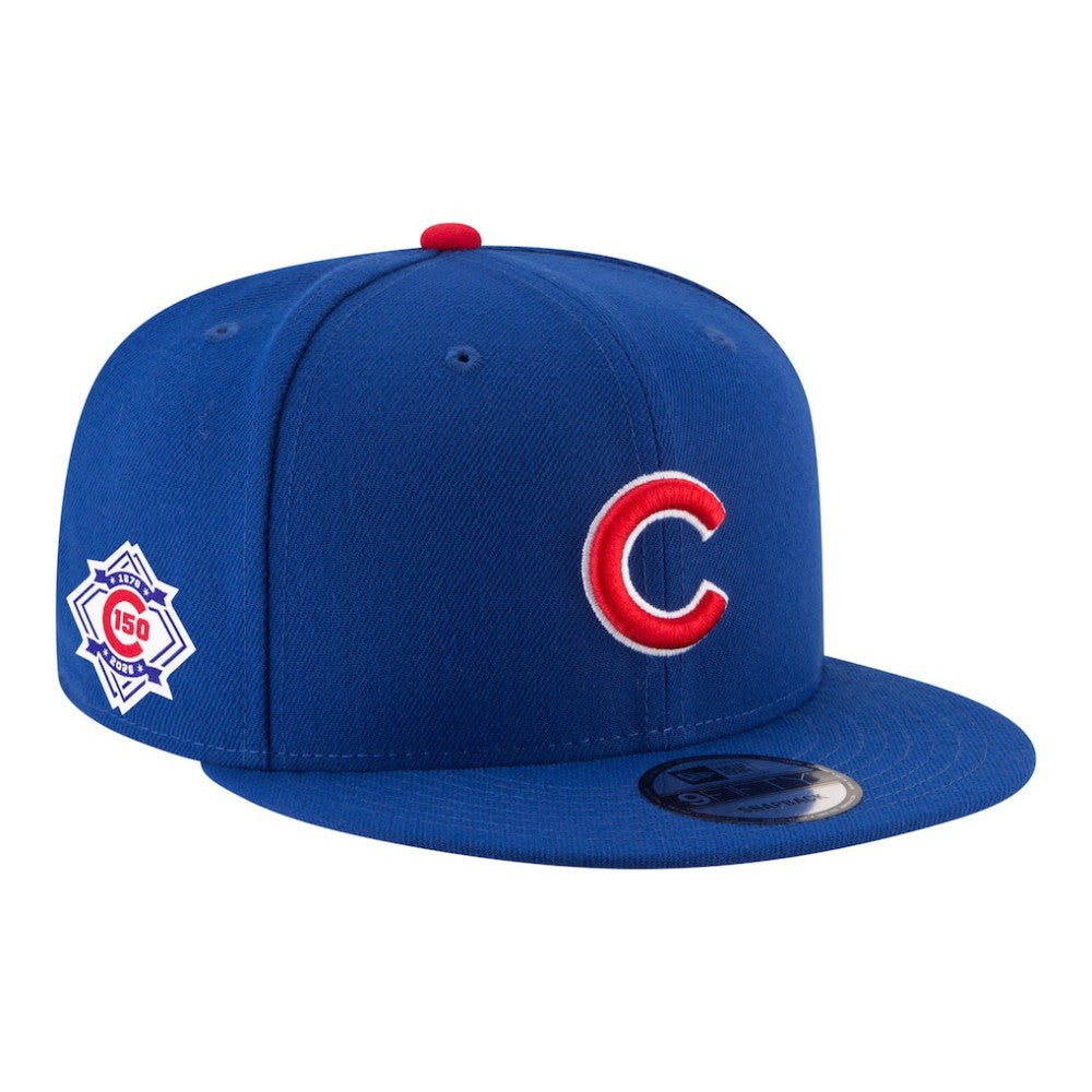 Chicago Cubs New Era 150th Anniversary 9FIFTY Snapback Hat - MLB Hats