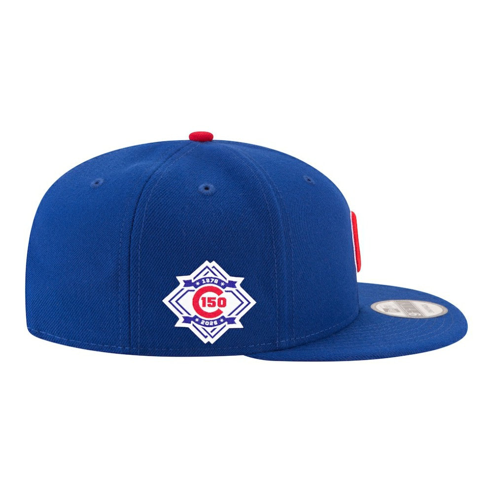Chicago Cubs New Era 150th Anniversary 9FIFTY Snapback Hat - MLB Hats
