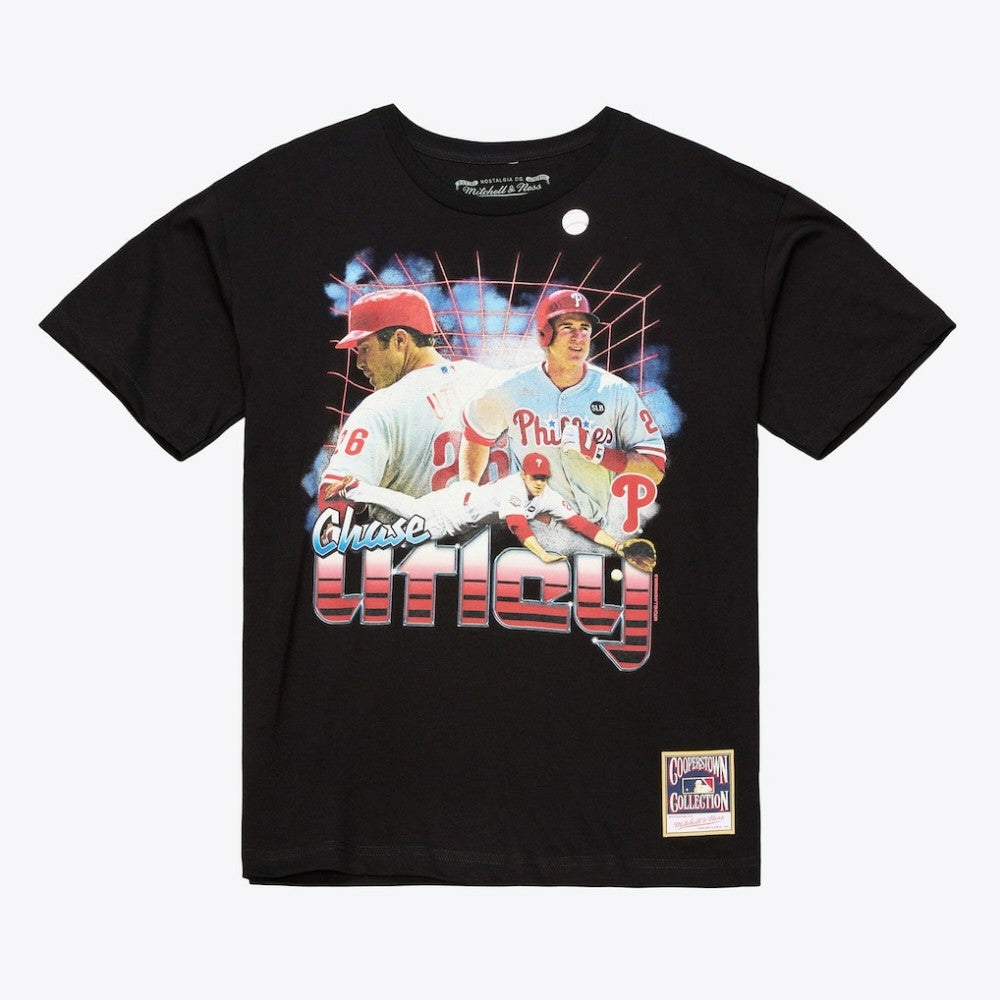 Chase Utley Philadelphia Phillies Mitchell & Ness Legendary Collage Player T-Shirt - MLB T-shirts