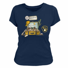 Milwaukee Brewers Tiny Turnip Women's 2026 Spring Training T-Shirt - MLB T-shirts
