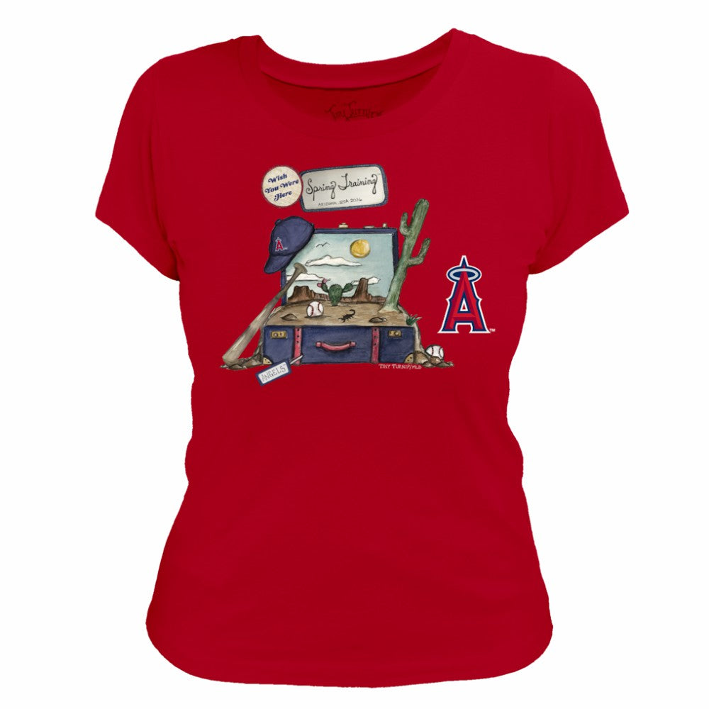 Los Angeles Angels Tiny Turnip Women's 2026 Spring Training T-Shirt - MLB T-shirts