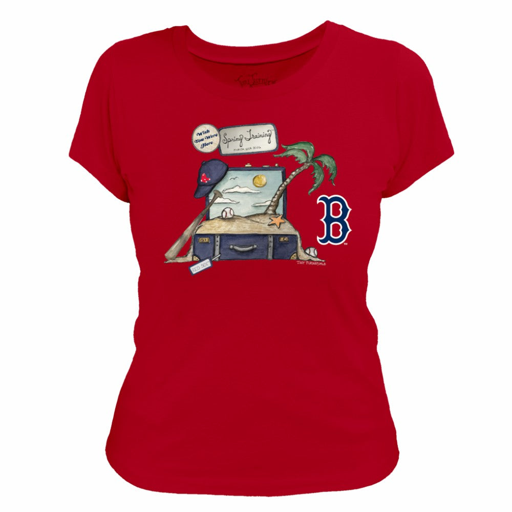 Boston Red Sox Tiny Turnip Women's 2026 Spring Training T-Shirt - MLB T-shirts